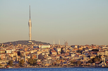 Camica TV Radio Tower in Istambul, Turkey