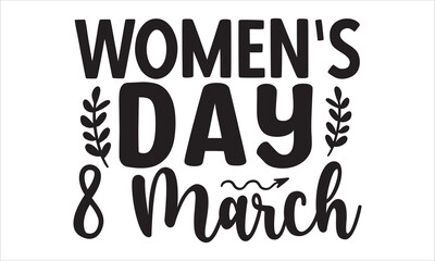 Women's Day SVG Design Template