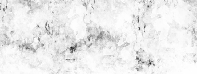 Silver, gray watercolor textured on white paper background. silver watercolor painting textured design on white background.  Paint leaks and Ombre effects. Gray watercolor texture.