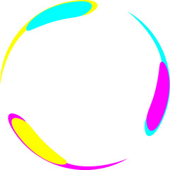 colorful circle loader