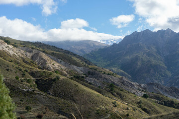 Fototapeta na wymiar Sierra Nevada, Granada