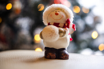 Christmas decoration, Xmas concept snowman