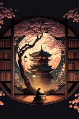 Japanese Observatory Library Architecture