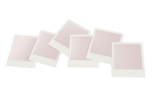 pink frame polaroid film Stock Photo | Adobe Stock
