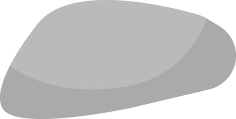 Stone flat icon Architectural and landscape decor element