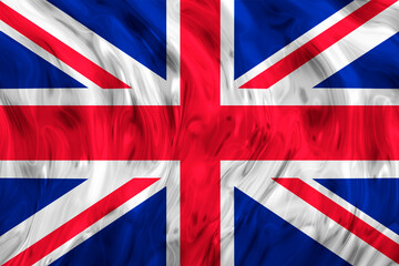 National flag of United Kingdom. Background  with flag  of United Kingdom.