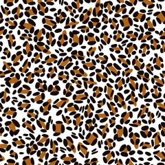 Leopard print skin vector, camouflage vector illustration design.