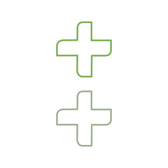 Pharmacy Sign, Symbol, Logo isolated on White