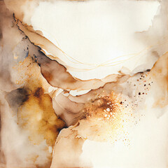 Abstract Watercolor Texture Background for Versatile Design Applications in Contemporary Art
