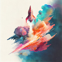 Abstract Watercolor Texture Background for Versatile Design Applications in Contemporary Art
