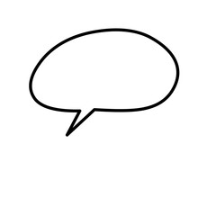 Spec Bubble Message Vector 