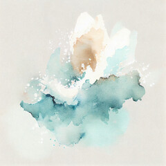 Abstract Watercolor Texture Background for Versatile Design Applications in Contemporary Art