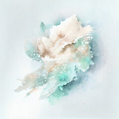 Abstract Watercolor Texture Background for Versatile Design Applications in Contemporary Art