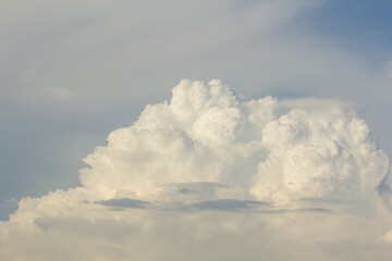Beauty cloud in sky