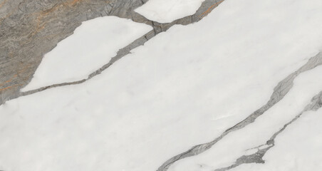 Statuario Marble Texture Background, Natural Polished Carrara Marble Texture For Abstract Home Decoration Used Ceramic Wall Tiles And Floor Tiles Surface.