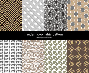 modern geometric pattern