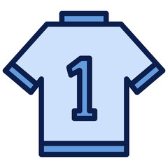 sport jersey uniform back icon