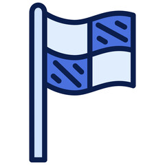 corner flag illustration