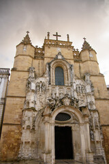 Fototapeta na wymiar Architecture of the pretty city of Coimbra in the west of Portugal