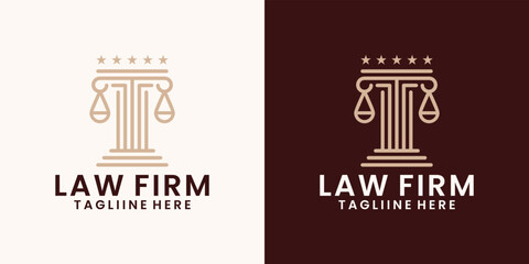 Attorney Law luxury logo design inspirations