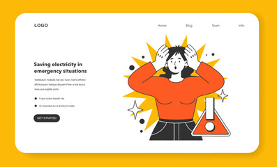 Energy efficiency at home in emergency situation. Energy crisis