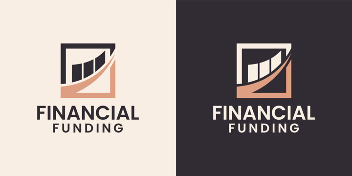 Financial funding and investment logo design inspirations