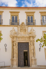 Naklejka premium Architectural detail of the University of the city of Coimbra in Portugal