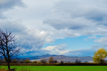 Obraz premium Amazing view of Magnificent autumn carpet in The Rhodope mountains
