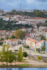 Fototapeta na wymiar Landscape and view of the pretty town of Coimbra in the west of Portugal