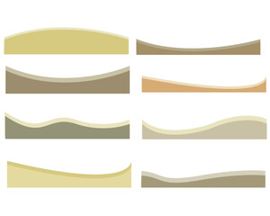 decorative curved border	