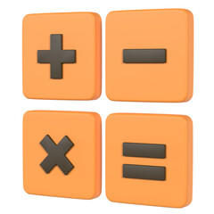 Obraz premium Math 3D 
