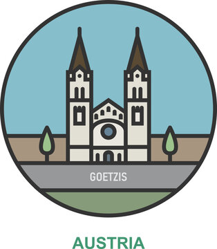 Goetzic. Cities and towns in Austria