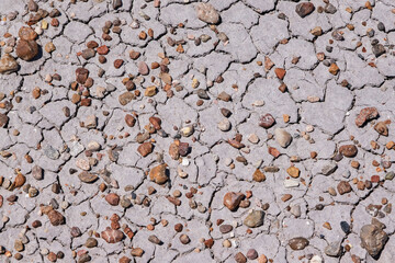 desert cracked soil