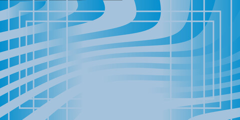 Soft blue geometric modern background. Simple concept background Template brochure design.