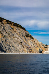 Lalaria beach on Skiathos island, Greece	