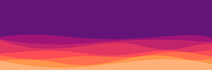 gradient landscape waves pattern vector illustration good for wallpaper, background, backdrop, banner, web, and design templat