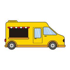 Food Truck Illustration