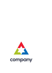 Triangle Hexagon Logo Design