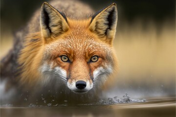 Obraz premium fox generative ai