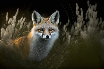 Fototapeta premium fox generative ai