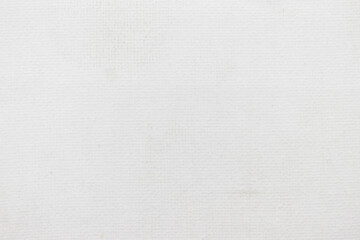 Fototapeta premium white fabric canvas texture background, close-up