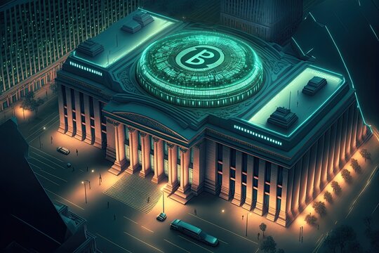 Digital bank issuing CBDC: Central Bank Digital Currency for transactions supported by central banks of governments of the United States, Europe, China, and Japan.