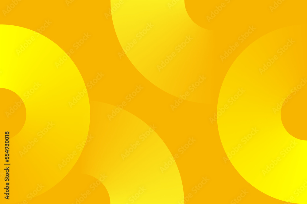 Poster circle yellow smooth abstraction orange sunny layout banner dynamic gradient background