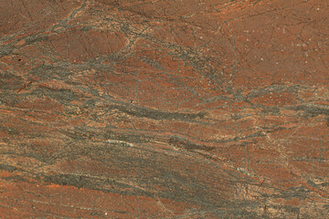 The texture of stone in a mining quarry. The natural appearance of stone extracted from the ground