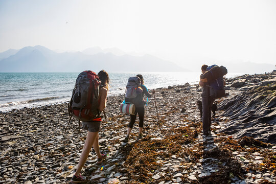 Hiking the Alaska coast