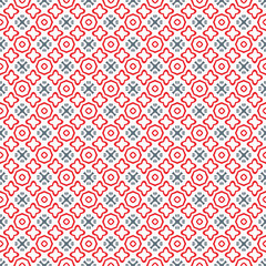 Multi color seamless abstract pattern. Background and backdrop. Multi Colored. Colorful ornamental design. Colored mosaic ornaments. Vector graphic illustration. EPS10.