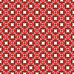 Multi color seamless abstract pattern. Background and backdrop. Multi Colored. Colorful ornamental design. Colored mosaic ornaments. Vector graphic illustration. EPS10.