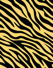 zebra pattern seamless fabric texture, vector animal print.