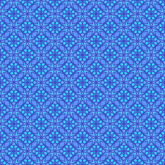 Multi color seamless abstract pattern. Background and backdrop. Multi Colored. Colorful ornamental design. Colored mosaic ornaments. Vector graphic illustration. EPS10.