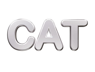Cat text effect vector illustration 